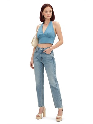 2721 Top-bralette med åben ryg. Symønster foto