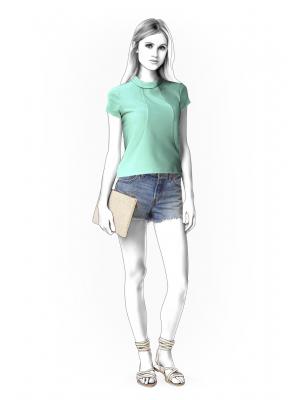 4537 Bluse foto