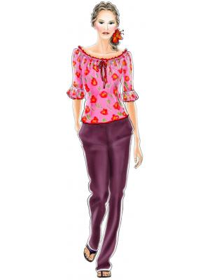 5095 Bluse foto