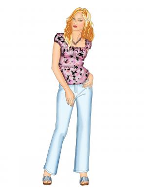 5418 Bluse foto