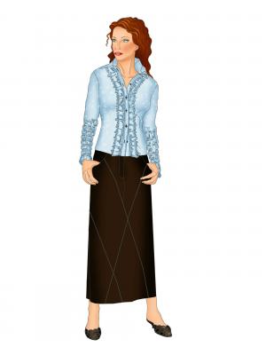 5426 Bluse foto