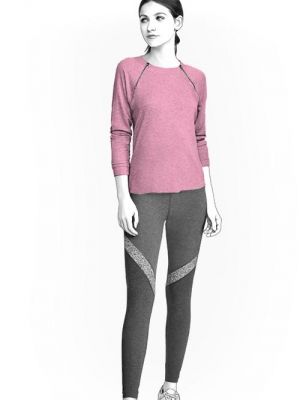 PDF mønster til jumper med design-detaljer og komfortabel pasform.