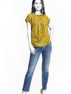 Sy-inspiration Afslappet bluse med flagermusærmer for hobby-syersker.