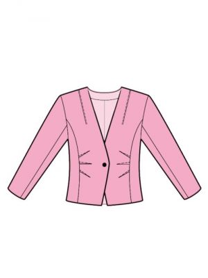 DIY syprojekt Design din egen blazer med digitalt mønster.