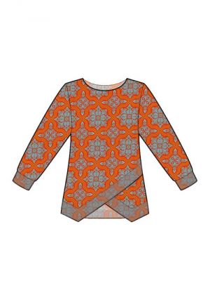 DIY syprojekt, tilpas din bluse med kontrastkant.