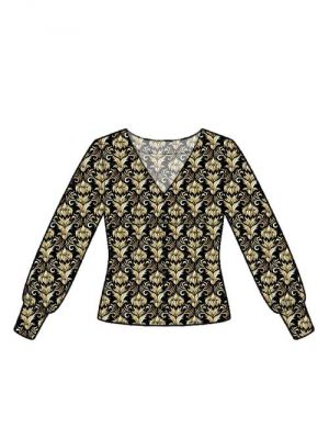 DIY syprojekt, tilpas din bluse med lange ærmer og knaplukning.