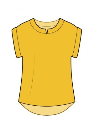 Elektronisk mønster, design din egen bluse-t-shirt.