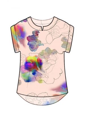 Skab din personlige bluse-t-shirt, brug vores elektroniske mønster.
