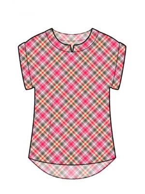 DIY syprojekt, tilpas din bluse-t-shirt med rynker.