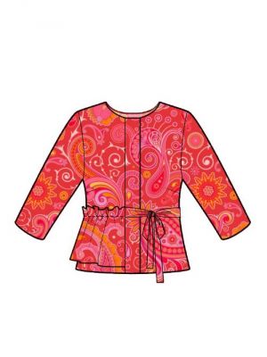 Sy din egen jakke med peplum, PDF mønster tilgængeligt.