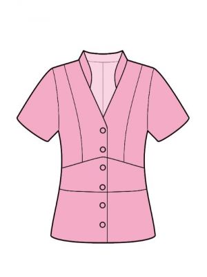 Tidløs og moderne designet bluse.