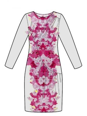 DIY-projekt Sy en unik kjole med asymmetriske draperinger.