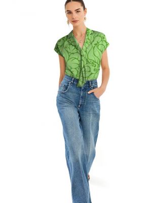Kreer dit mønster, bluse med revers og slips, moderne sydesign.