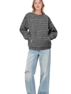 PDF mønster Sy en sweatshirt med stiklommer selv.
