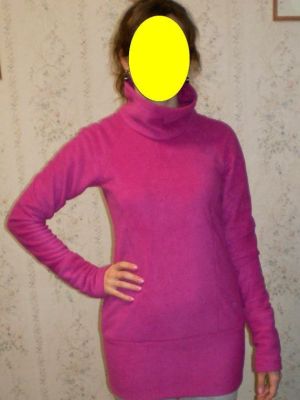 Hoodie med knapper, DIY syprojekt med elektronisk mønster.