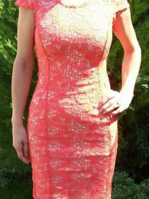 4168 Jersey kjole i 2 farver foto