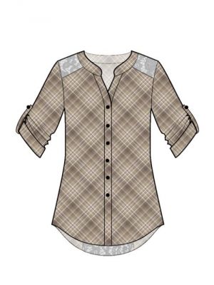 Kreer dit mønster – DIY syprojekt for en tidløs skjorte-bluse med moderne twist.