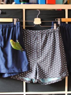 Boxershorts til mænd – PDF symønster til DIY syprojekter.