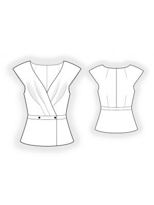 4301 Blazere teknisk tegning