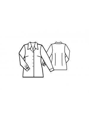 5081 Bluse teknisk tegning