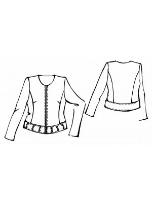 5303 Blazere teknisk tegning