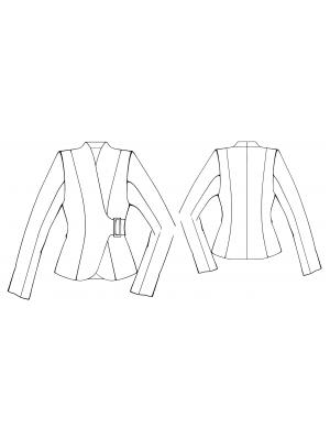 5338 Blazere teknisk tegning