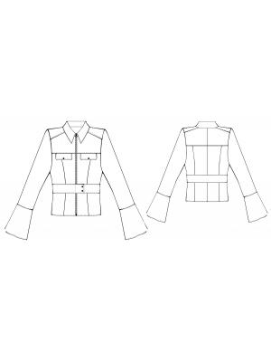 5346 Blazere teknisk tegning