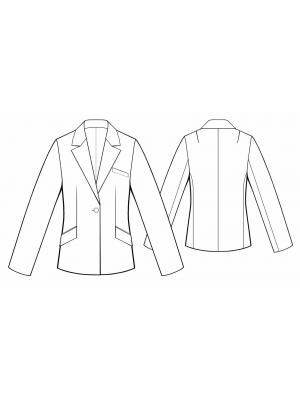 5437 Blazere teknisk tegning