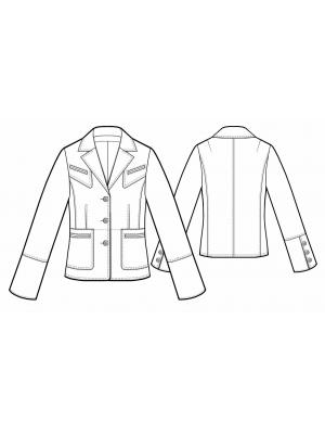 5475 Blazere teknisk tegning