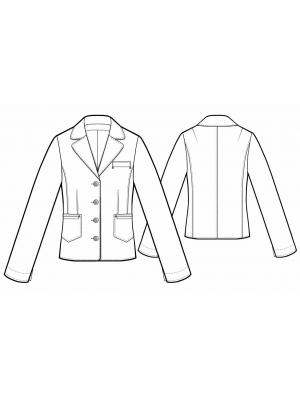 5480 Blazere teknisk tegning