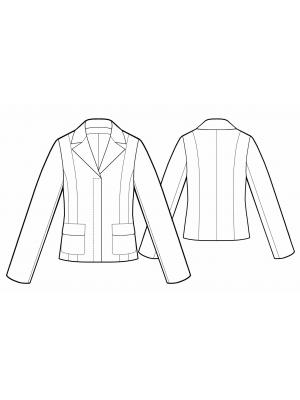 5545 Blazere teknisk tegning