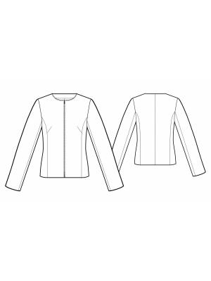 5548 Blazer teknisk tegning