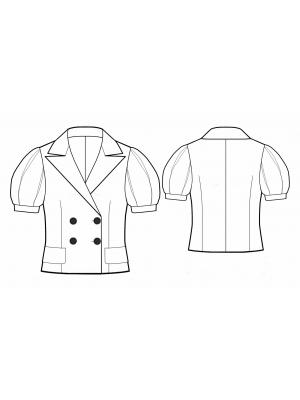 5552 Blazere teknisk tegning
