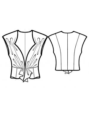5600 Blazere teknisk tegning