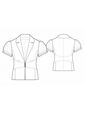 5735 Blazere teknisk tegning