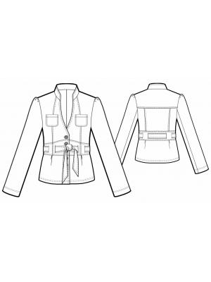 5739 Blazere teknisk tegning
