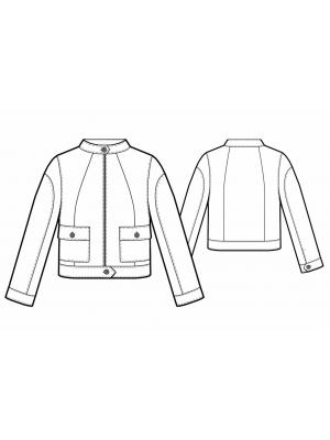 5741 Blazere teknisk tegning